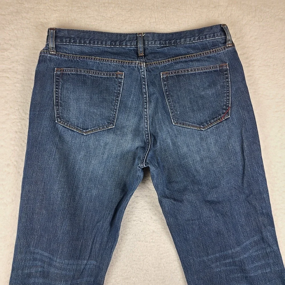 Banana Republic Jeans Mens 38x32‎ Blue Vintage Straight Dark Wash Denim